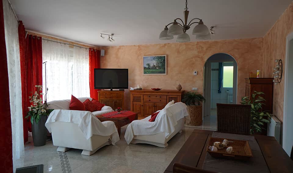 Ferienhaus Vialcolum Wohnen