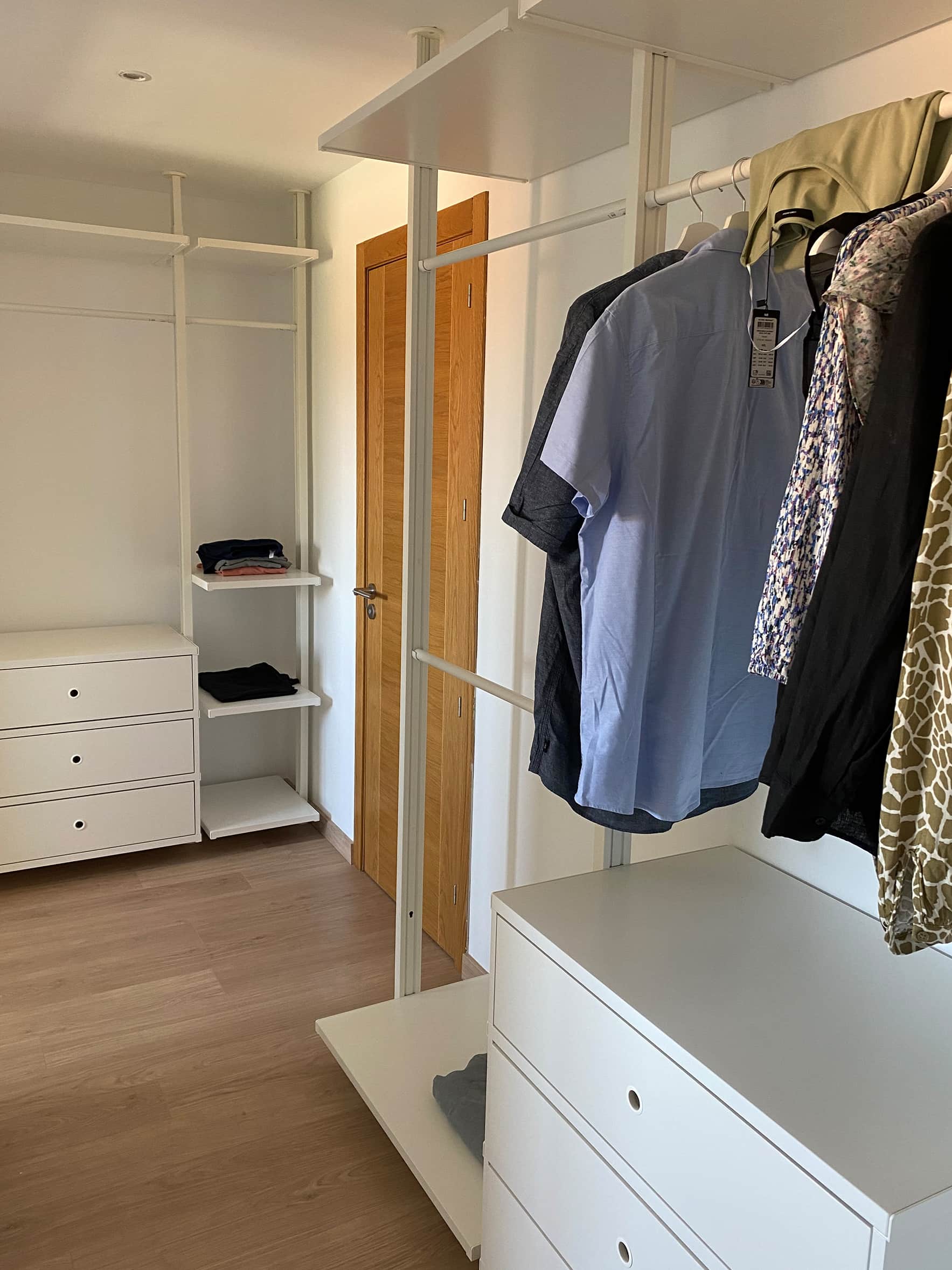 Ferienhaus Vialcolum Ankleidezimmer