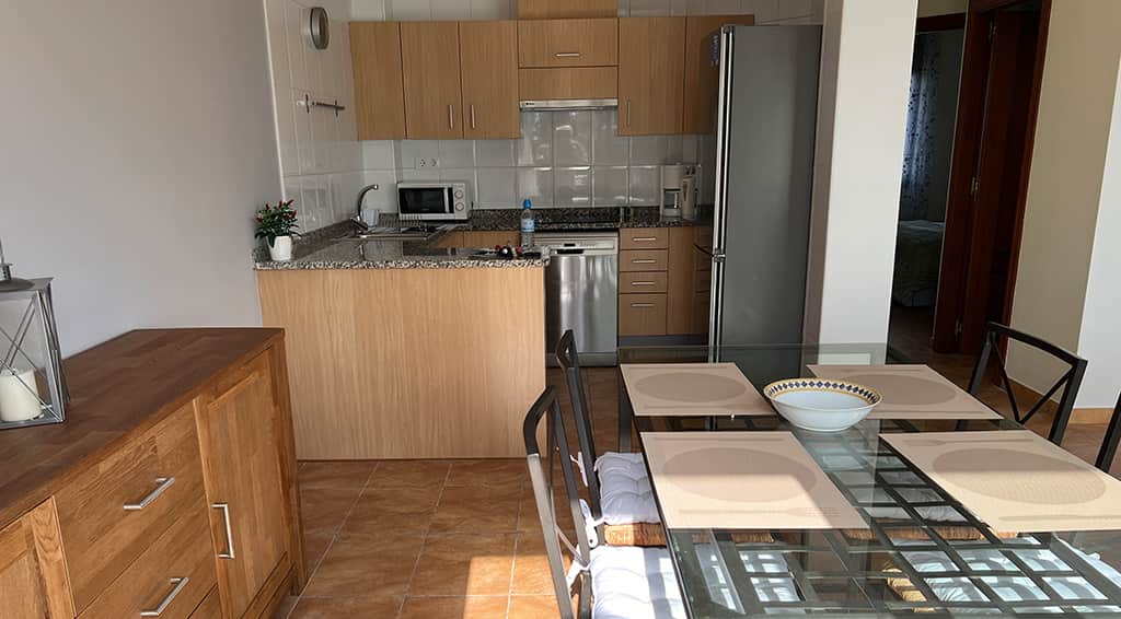 Ferienwohnung Vialcolum Kueche